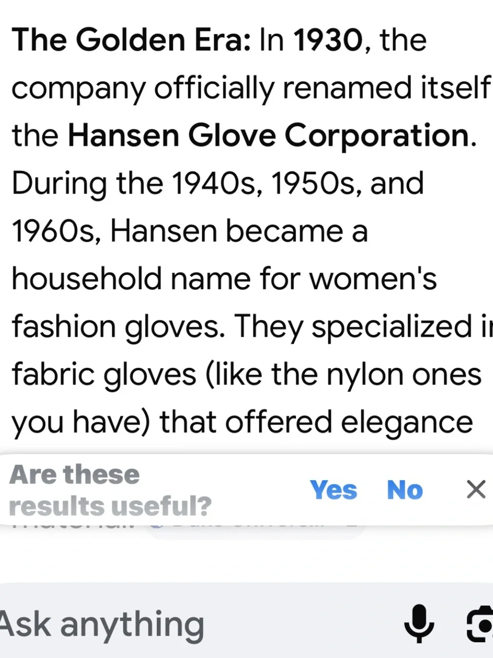 Hansen Glove Corp. VINTAGE Classic Red Women's Gloves with Bow Accent